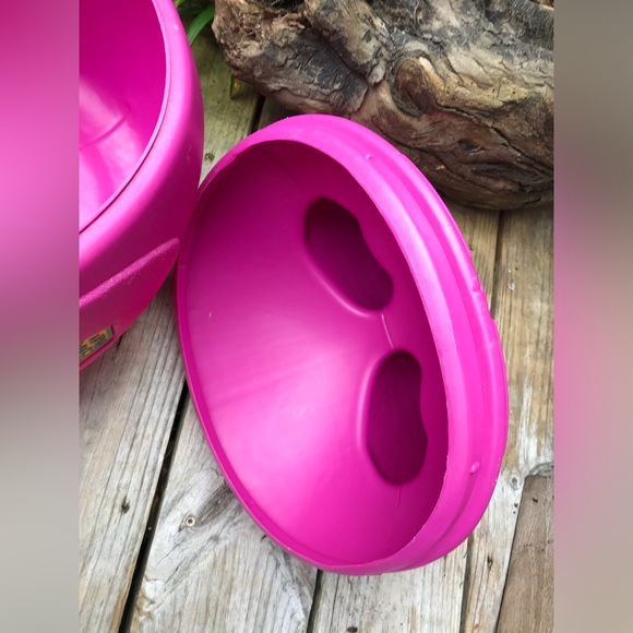 Rare PET ZONE Large Fuchsia Mouse Shaped Storage Container Box Bin Lid - Picture 9 of 11